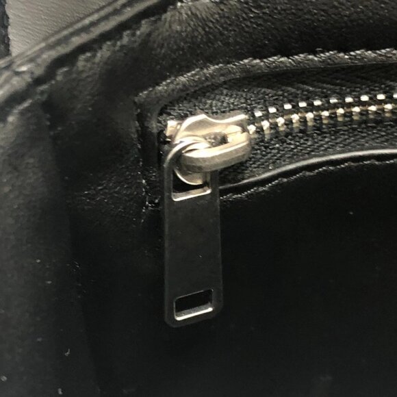 CELINE Triomphe Classic Bag Shoulder Bag Leather SVHardware Black/SilverHardware - Picture 9 of 13